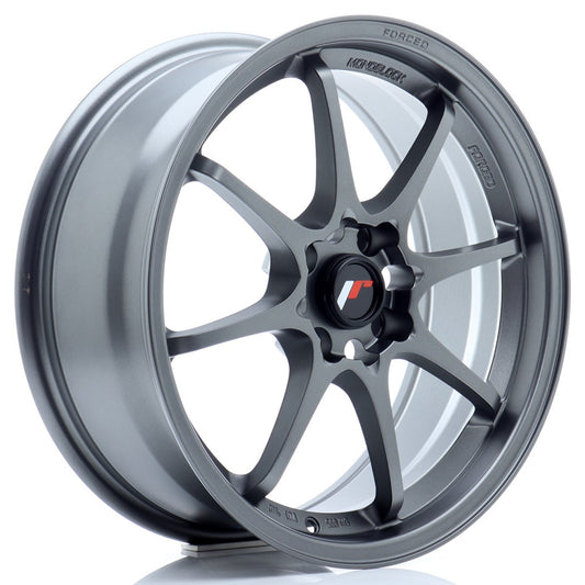 JR5 17x7 ET25 4x108 Flat Gun Metal