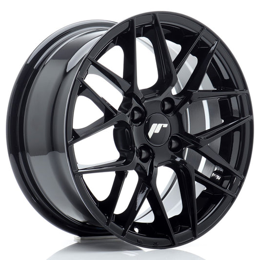 JR28 15x7 ET25 4x100 Noir brillant