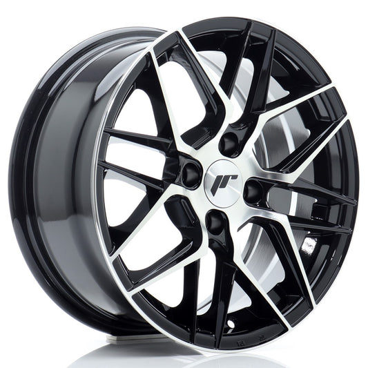 JR28 15x7 ET25 4x100 Noir brillant