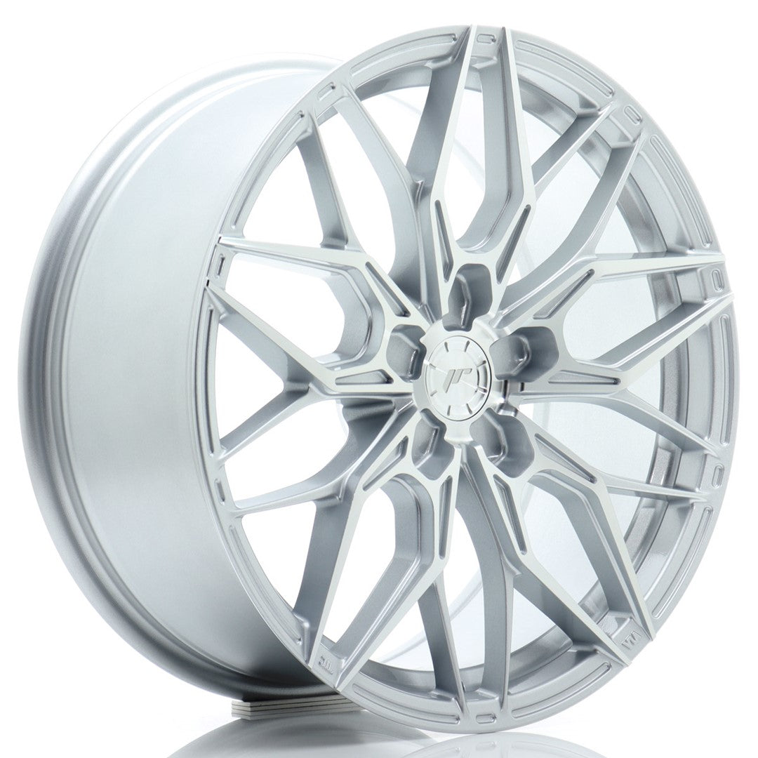 JR46 18x8 ET20-45 PCD personnalisé Face usinée argent