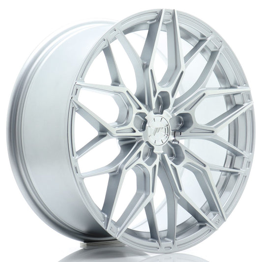 JR46 18x8 ET20-45 PCD personnalisé Face usinée argent