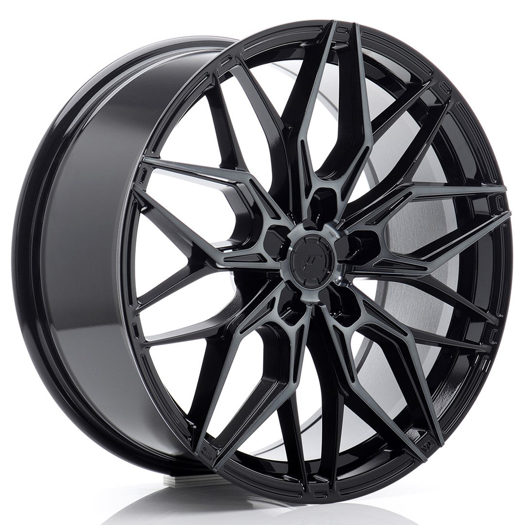 JR46 19x8 ET20-40 PCD personnalisé Face teintée usinée noire