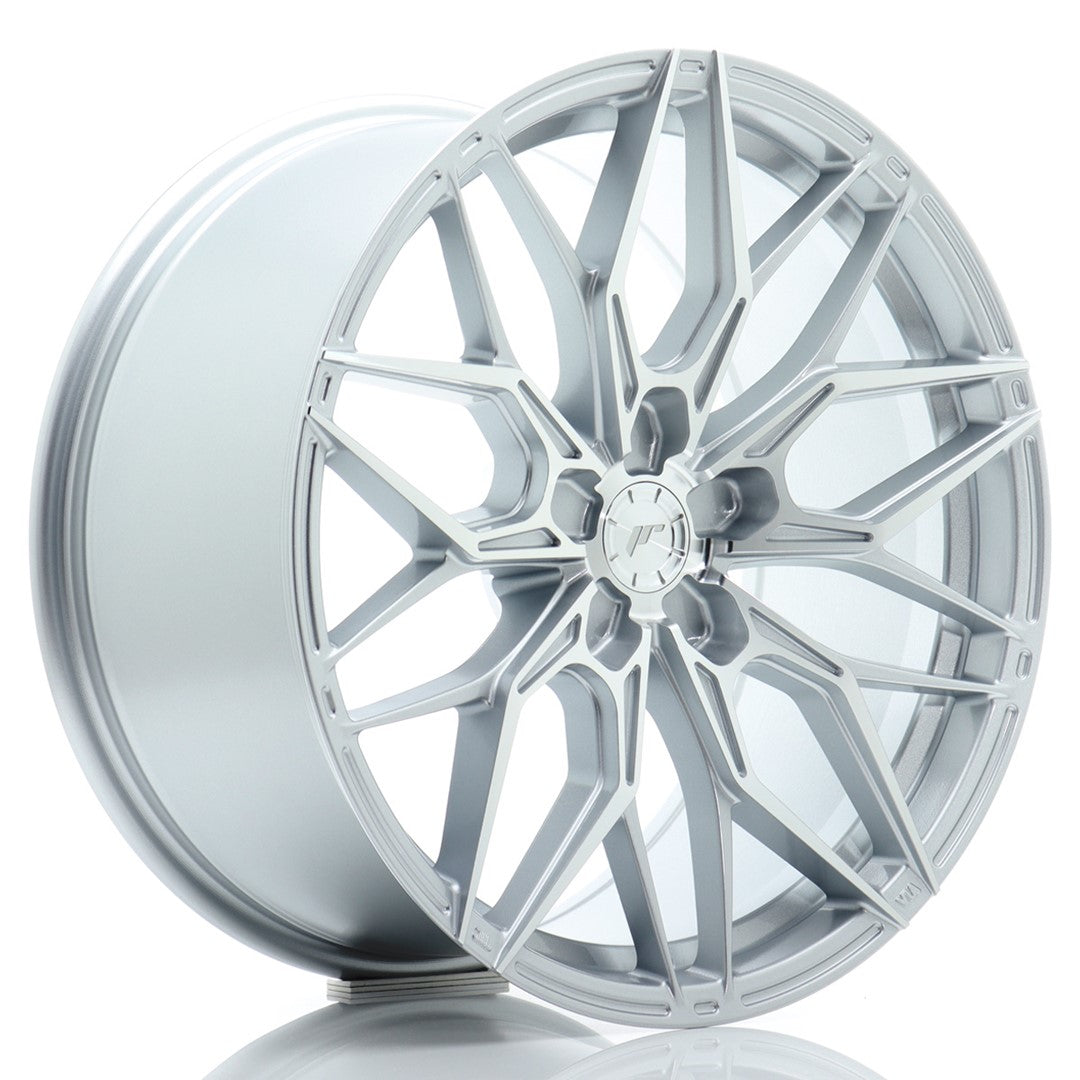 JR46 19x9,5 ET20-45 PCD personnalisé Face usinée argent