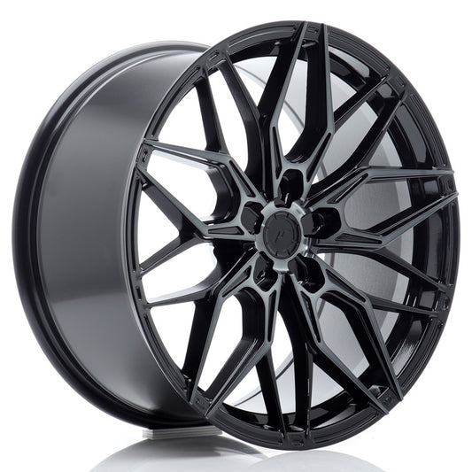 JR46 19x9,5 ET20-45 PCD personnalisé Face teintée usinée noire