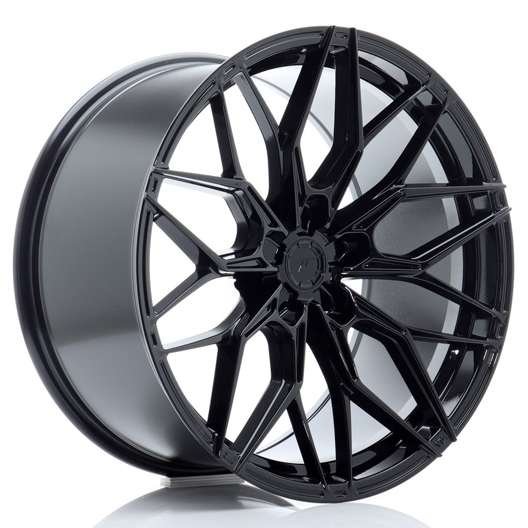 JR46 20x10.5 ET15-35 PCD personnalisé noir brillant
