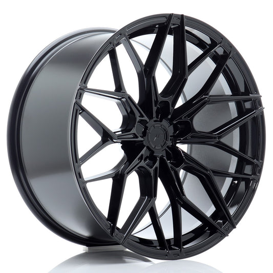 JR46 20x10.5 ET15-35 PCD personnalisé noir brillant
