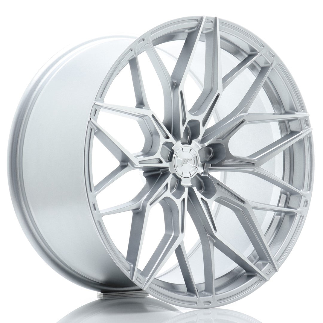 JR46 20x10,5 ET15-35 PCD personnalisé Face usinée argent