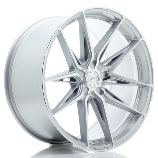 JR44 21x10.5 ET15-40 Aangepaste PCD Zilveren Machinaal Bewerkte Voorkant