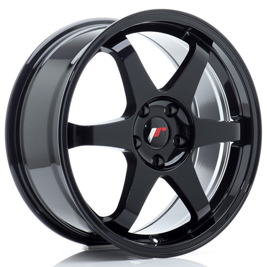 JR3 18x8 ET40 5x114.3 Noir brillant