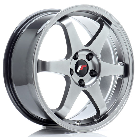 JR3 18x8 ET40 5x114.3 Hyper Noir