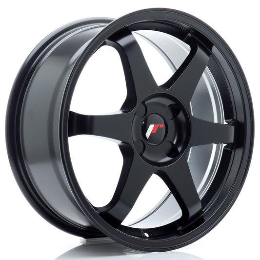 JR3 18x8 ET20-45 Custom PCD Flat Black