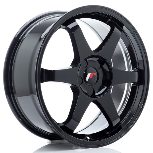 JR3 18x8 ET20-45 Custom PCD Gloss Black