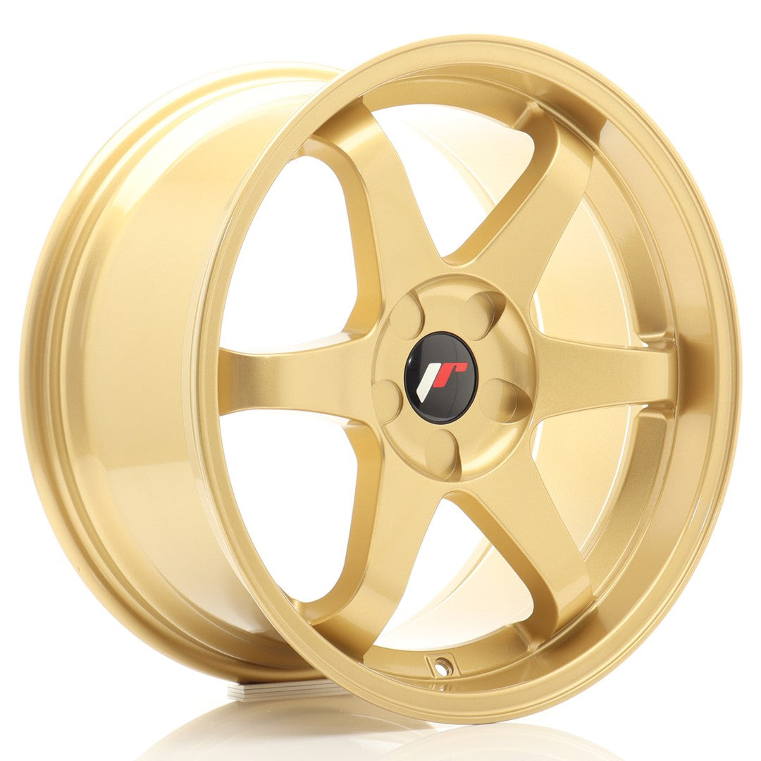 JR3 18x9 ET15-40 Custom PCD Gold
