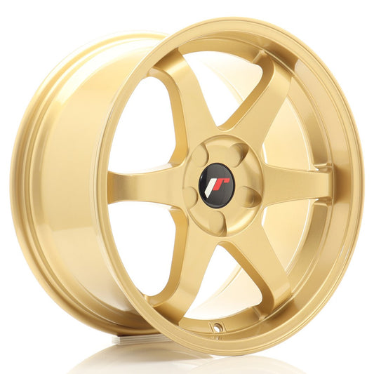 JR3 18x9 ET15-40 Custom PCD Gold