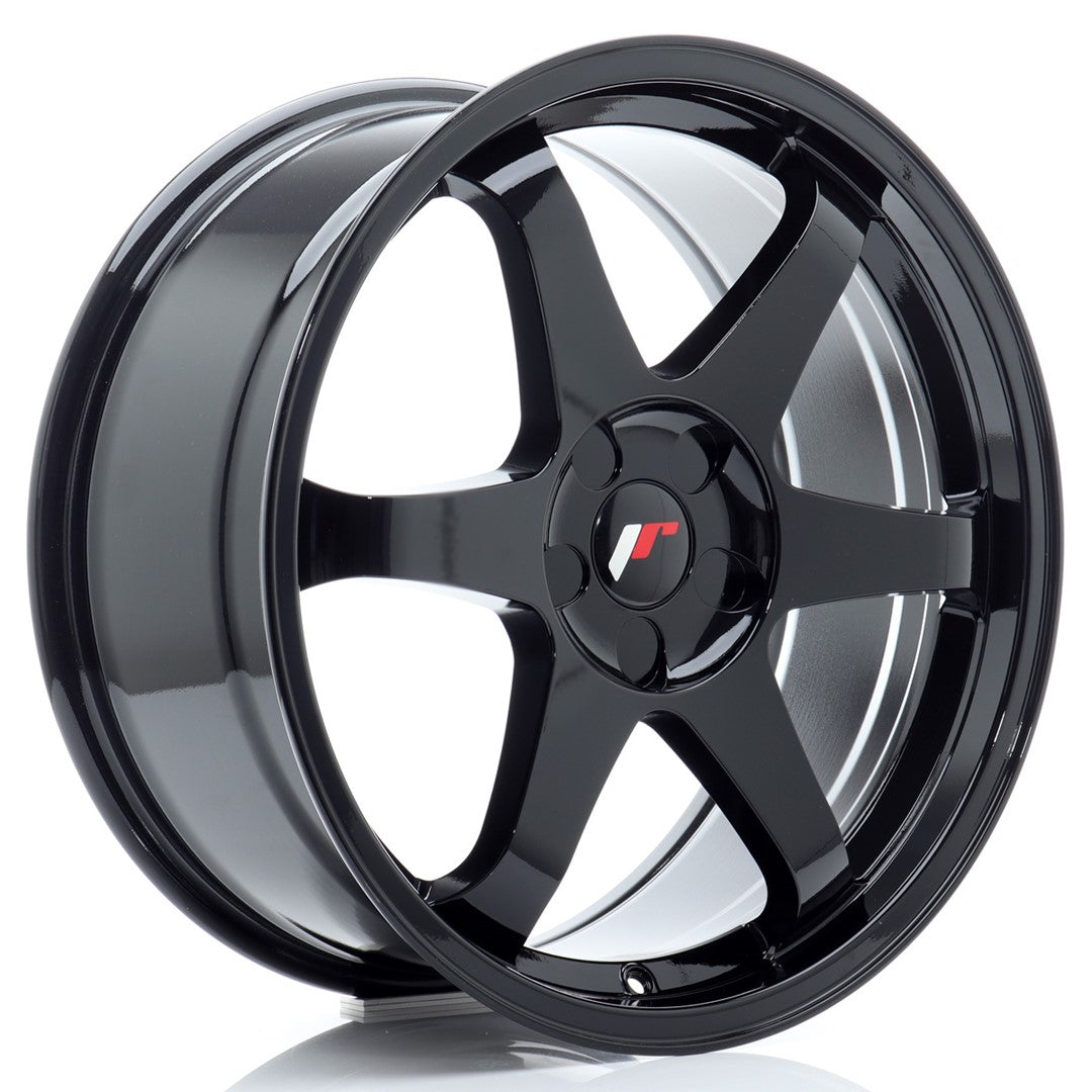 JR3 19x8.5 ET20-42 Custom PCD Gloss Black