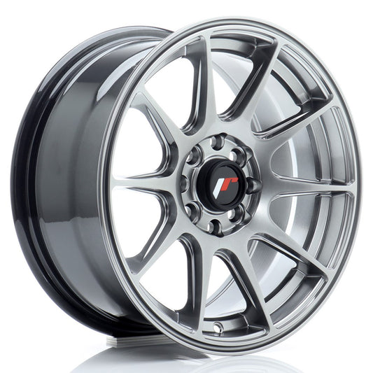 JR11 15x7 ET30 4x100, 4x108 hyper noir