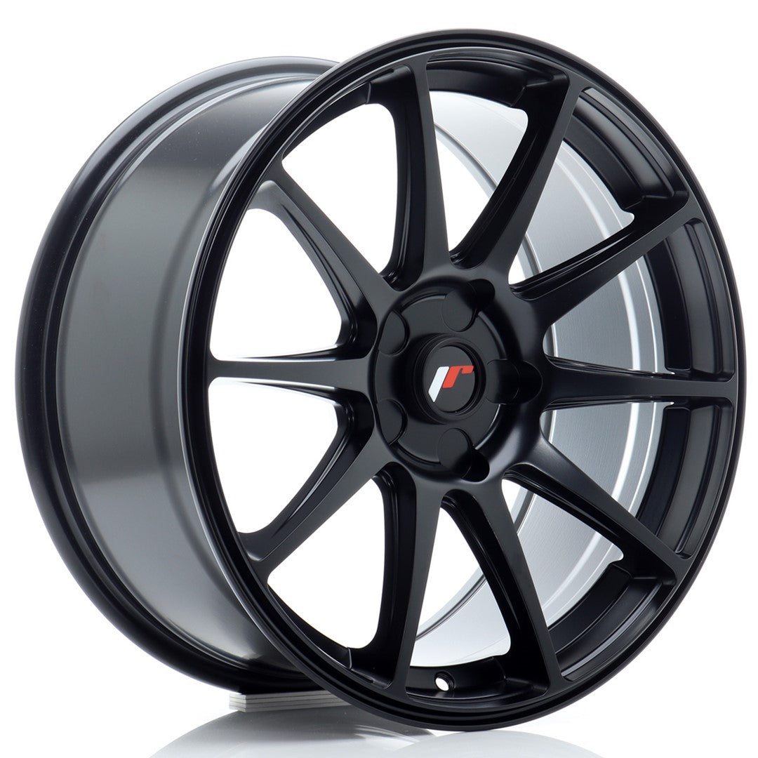 JR11 18x8.5 ET20-40 PCD personnalisé noir mat