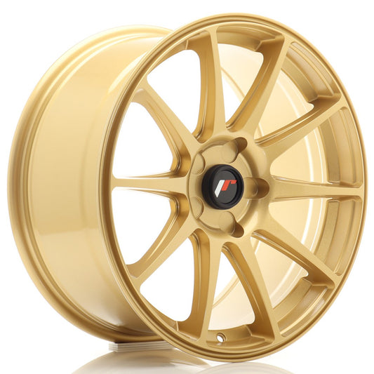 JR11 18x8.5 ET20-40 PCD personnalisé Or
