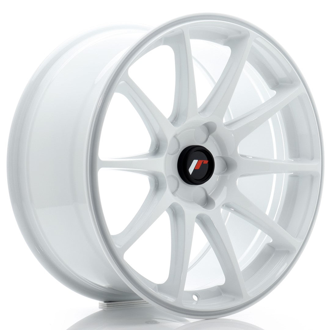 JR11 18x8.5 ET20-40 PCD personnalisé blanc