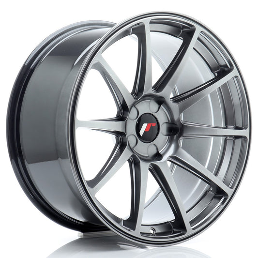 JR11 19x9,5 ET15-35 PCD personnalisé Hyper noir