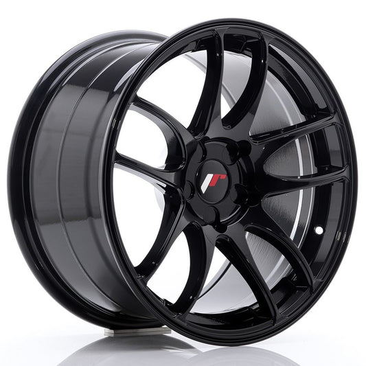JR29 17x8 ET35 4x100, 4x114.3 glanzend zwart