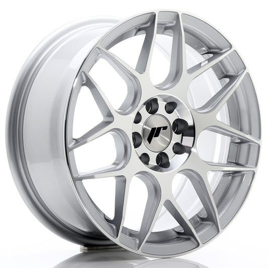 JR18 16x7 ET25 4x108 Face usinée argentée