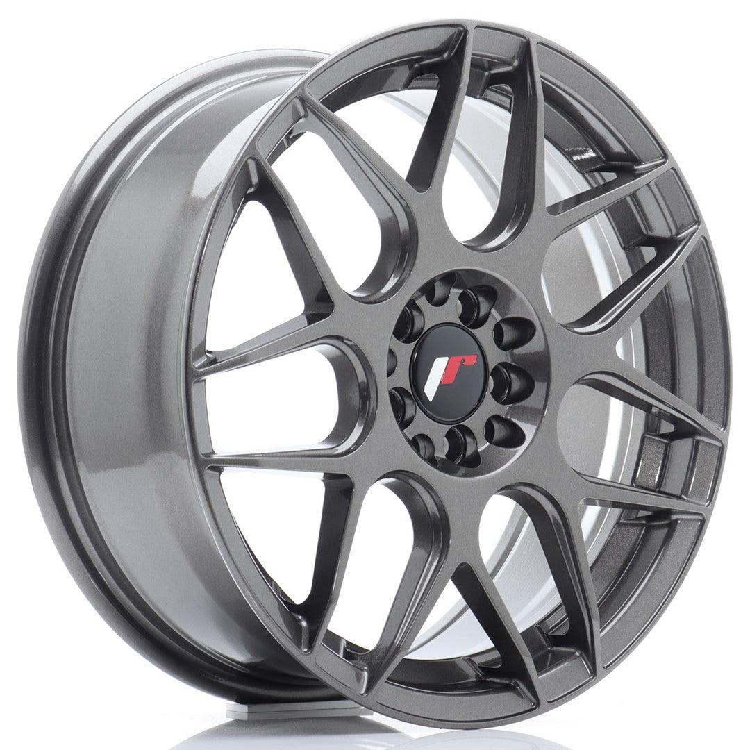 JR18 17x7 ET40 5x100, 5x114.3 Hyper Gray