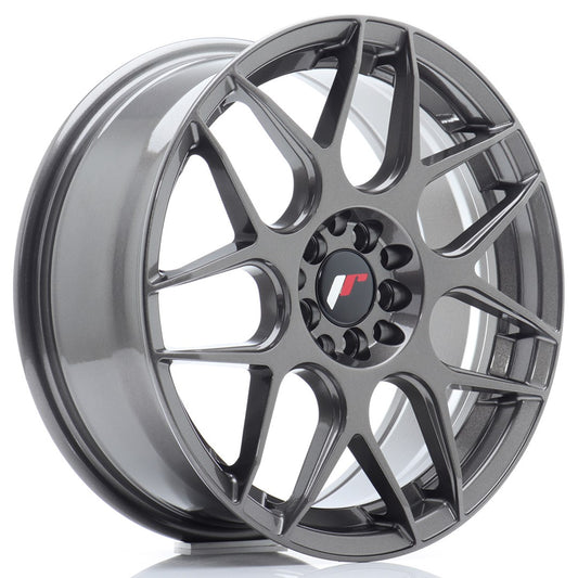 JR18 17x7 ET40 4x100, 4x108 hyper gray