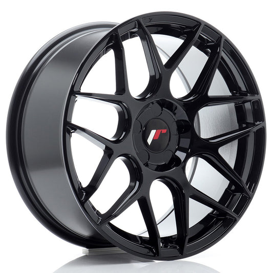 JR18 17x8 ET20-35 Custom PCD Gloss Black