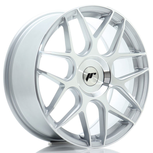 JR18 18x7.5 ET36 5x112 Zilver Machined Face