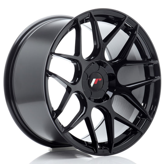 JR18 18x9.5 ET20-43 Custom PCD Glanzend Zwart