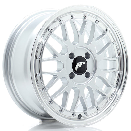 JR23 16x7 ET20 4x100 Lèvre usinée Hyper Silver
