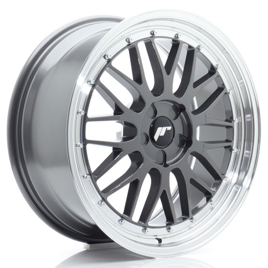 JR23 19x8 ET20-40 Custom PCD Hyper Grey Machined Lip