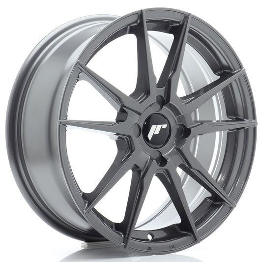 JR21 17x7 ET20-40 Custom PCD Hyper Gray