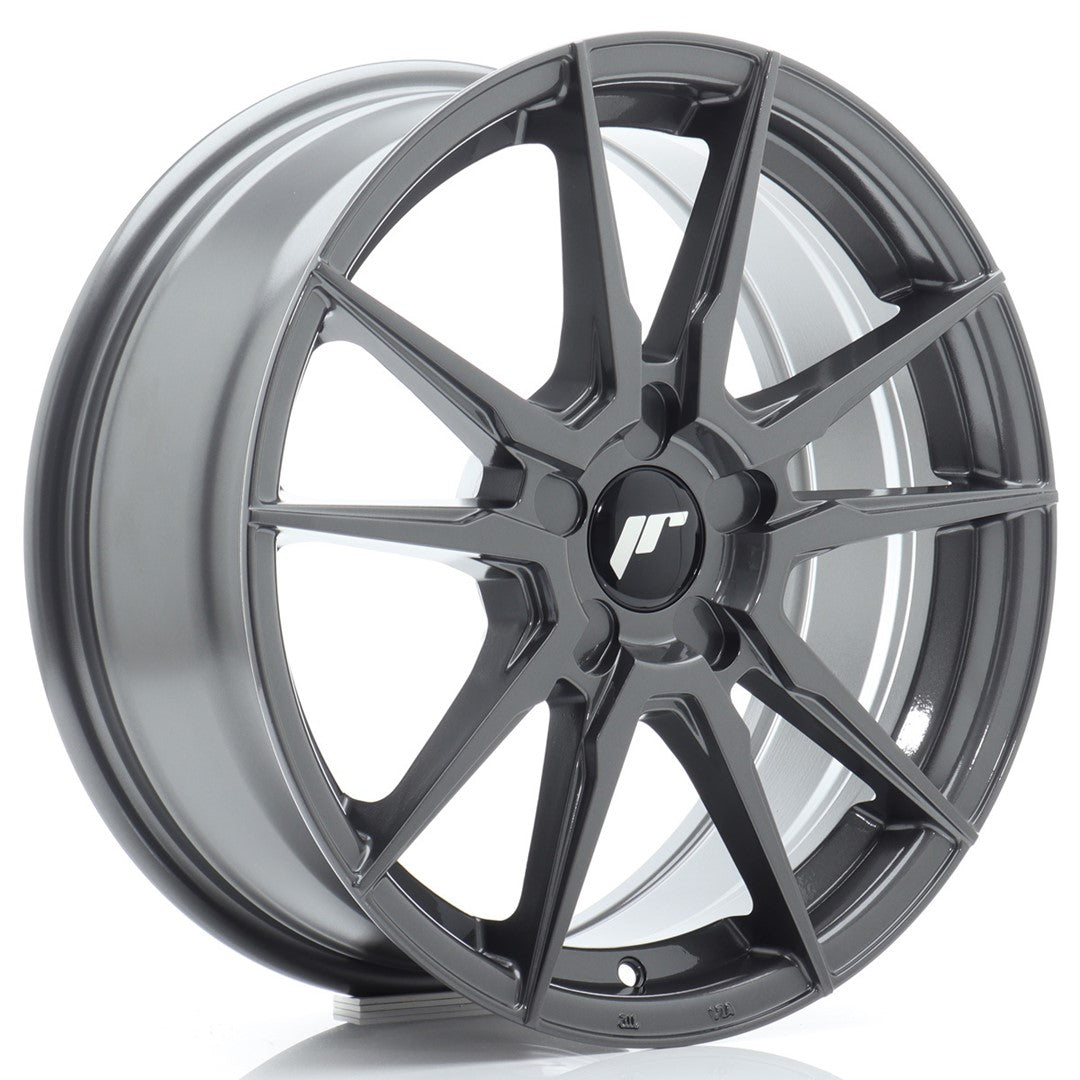 JR21 17x7 ET20-40 Custom PCD Hyper Gray