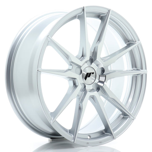 JR21 19x8.5 ET20-45 Custom PCD Silver Machined Face