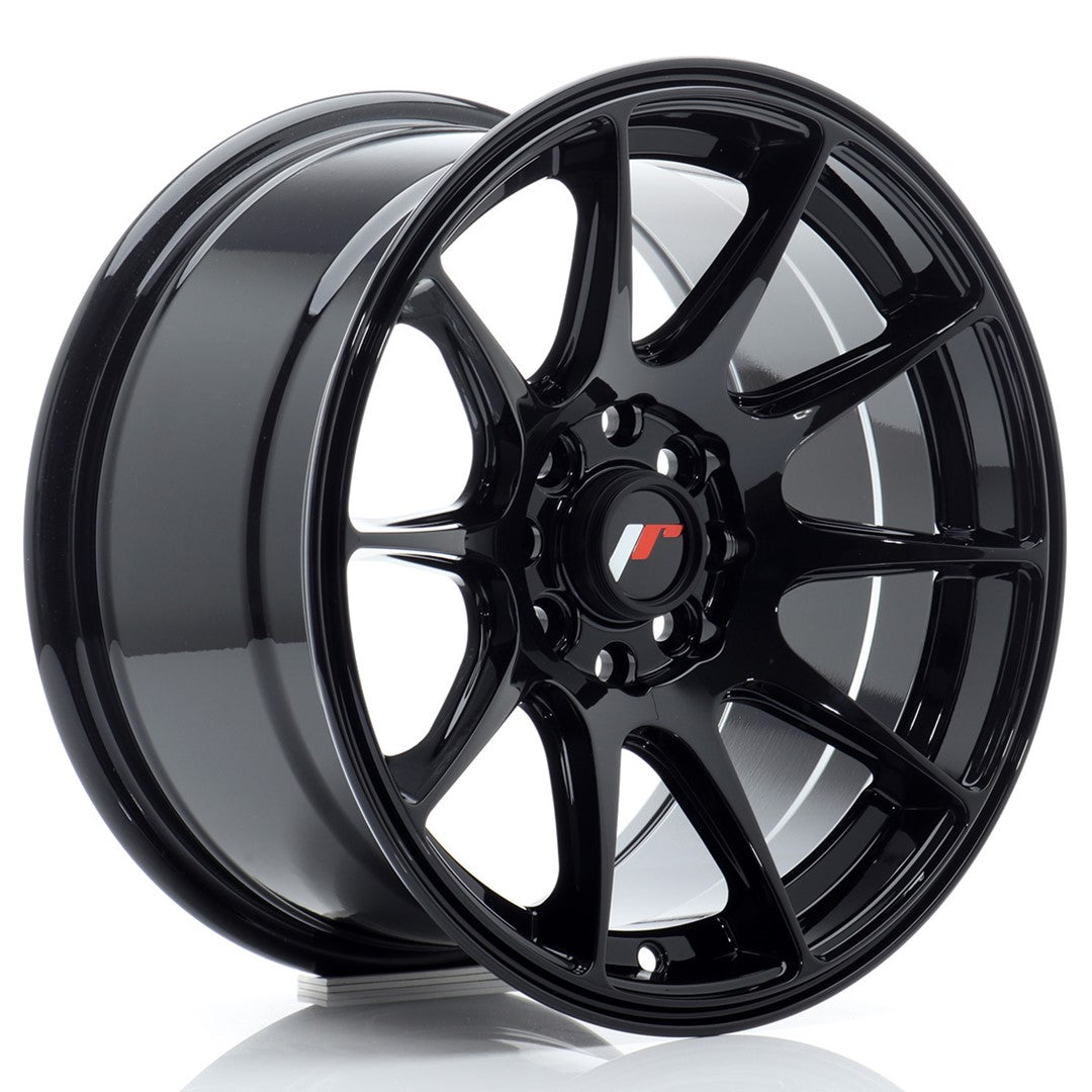 JR11 15x8.5 ET25 4x100, 4x108 gloss black