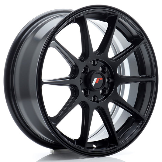 JR11 17x7 ET35 4x100, 4x114.3 noir mat