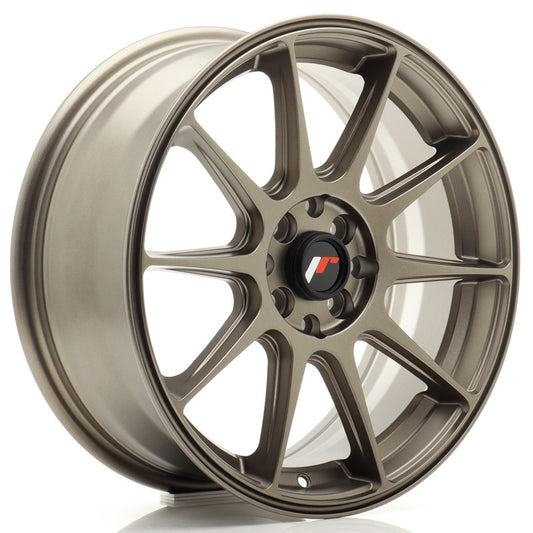 JR11 17x7 ET35 4x100, 4x114.3 bronze plat