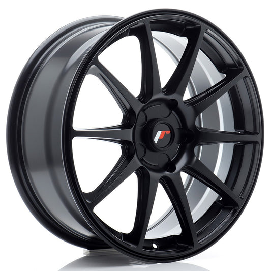 JR11 18x7.5 ET20-40 Custom PCD Flat Black