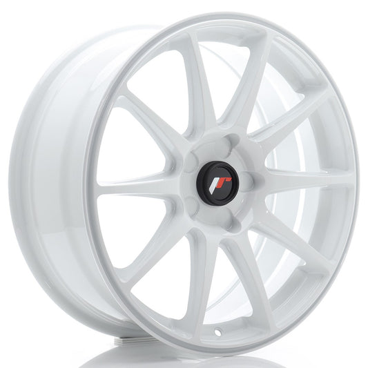 JR11 18x7.5 ET20-40 Custom PCD White