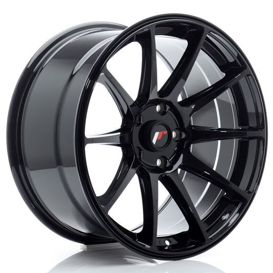 JR11 18x9,5 ET30 5x120 Noir brillant