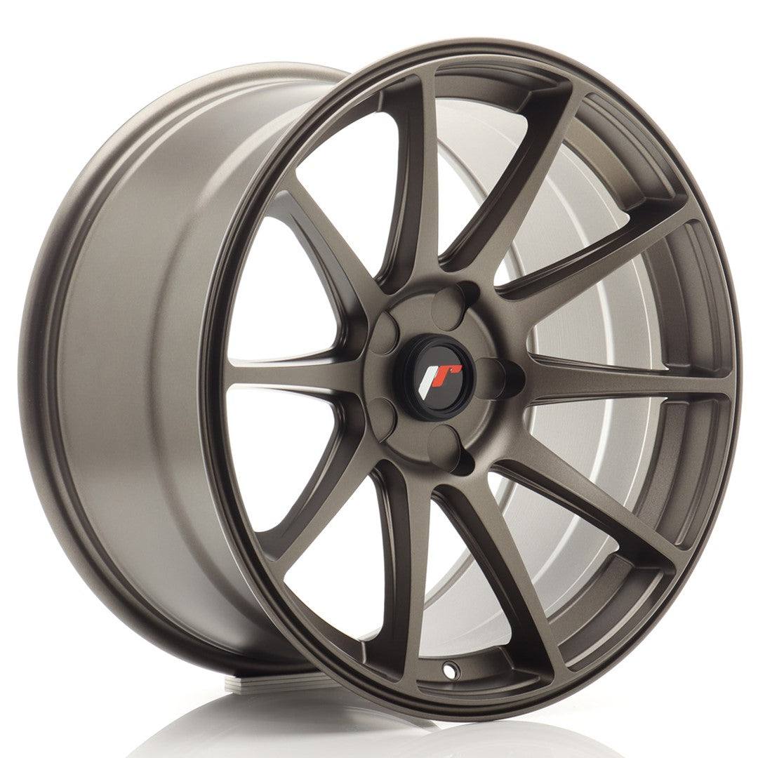 JR11 18x9,5 ET20-30 PCD personnalisé plat bronze