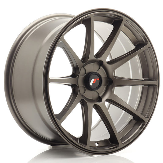 JR11 18x9.5 ET20-30 Custom PCD Flat Bronze