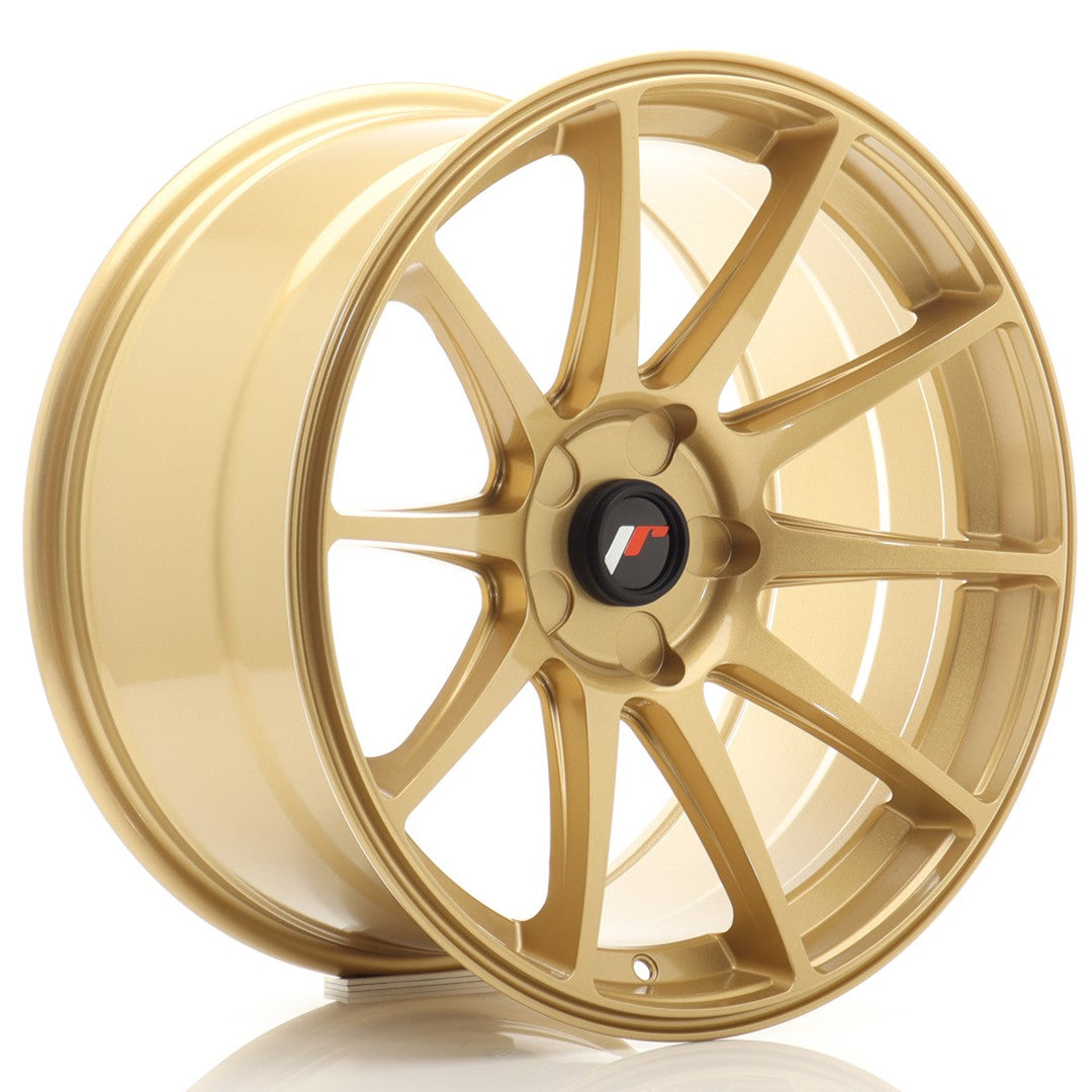 JR11 18x9.5 ET20-30 Custom PCD Gold