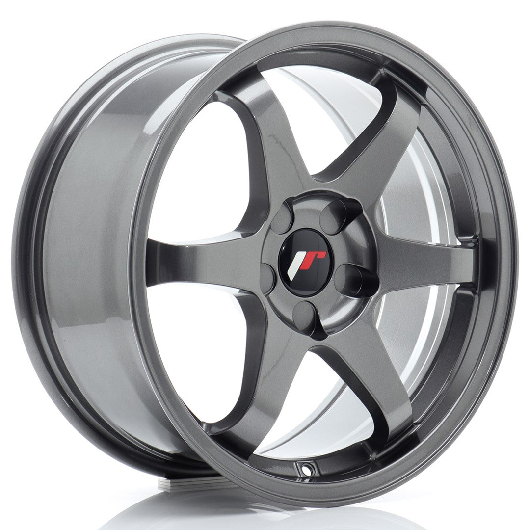JR3 17x8 ET20-35 Aangepaste PCD Gun Metal