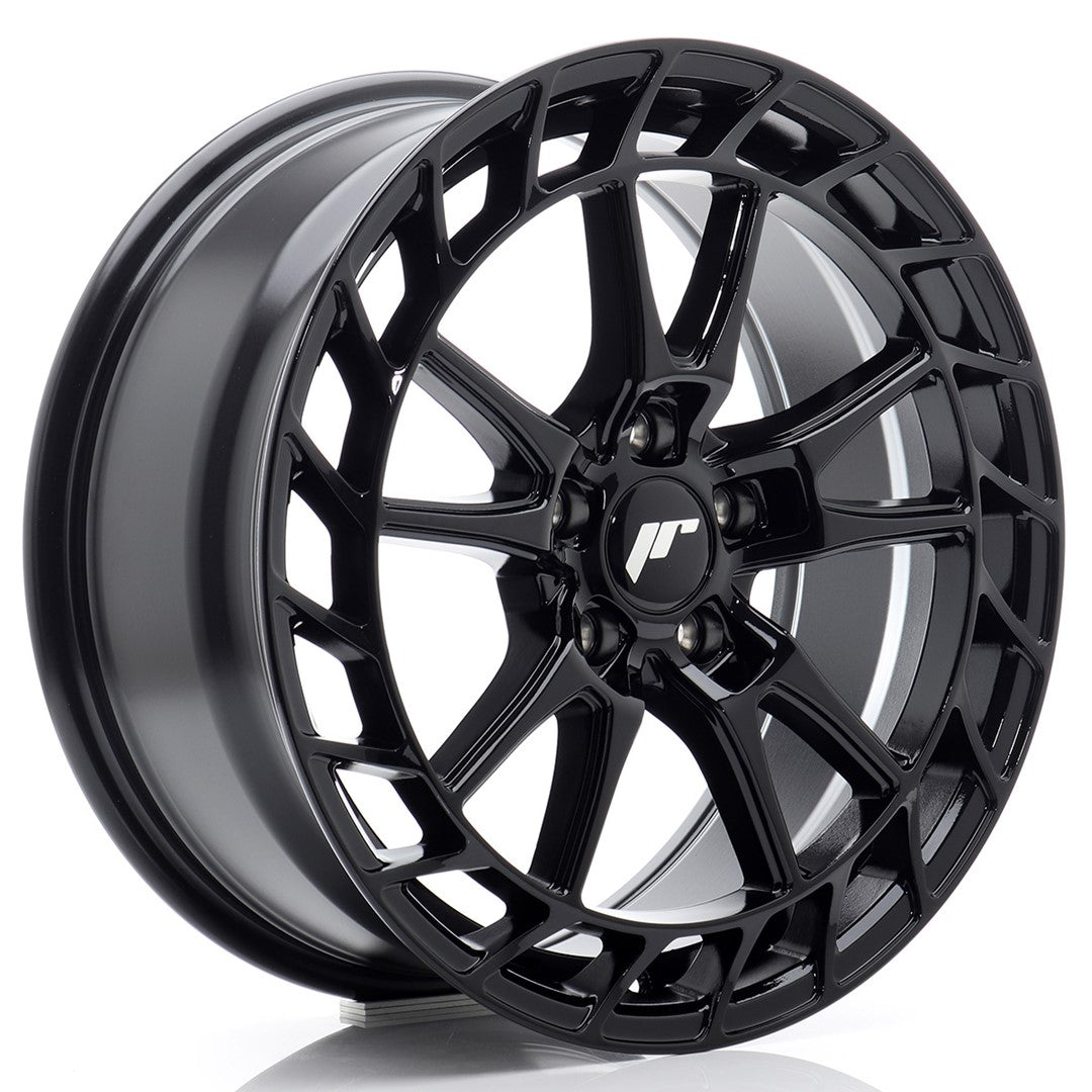 JR45 18x8J ET45 5x112 Flow Form Noir brillant