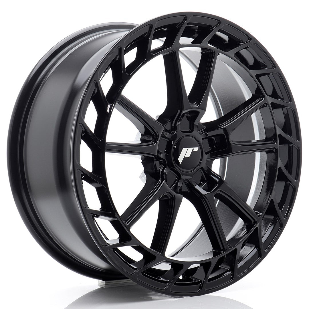 JR45 19x8.5J ET20-50 PCD personnalisé Flow Form noir brillant