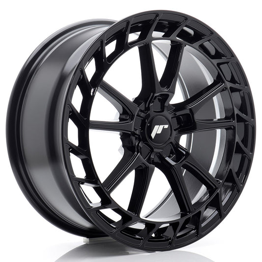 JR45 19x8.5J ET20-50 PCD personnalisé Flow Form noir brillant