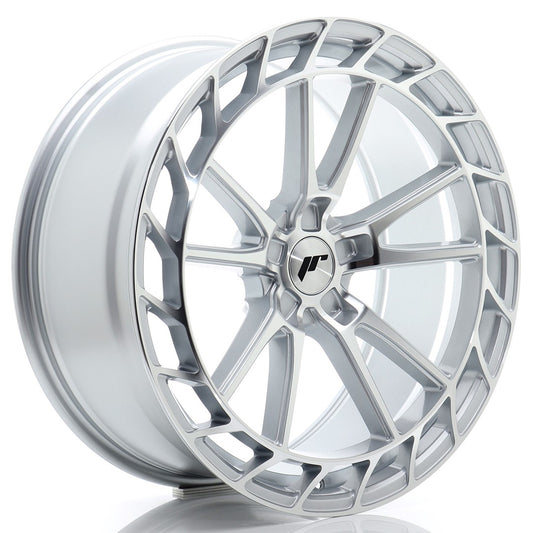 JR45 21x9.5J ET15-35 PCD personnalisé, face usinée argentée